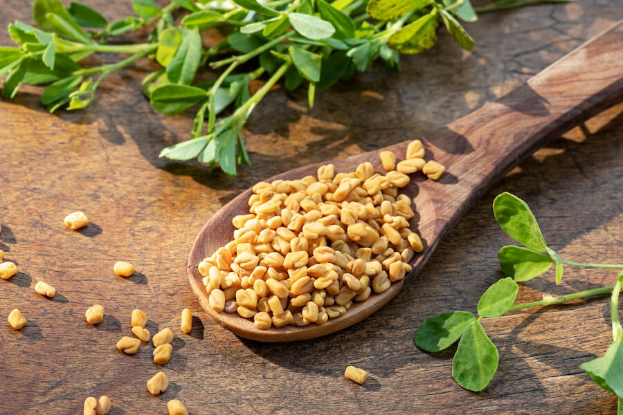 Fenugreek can support increase testosterone